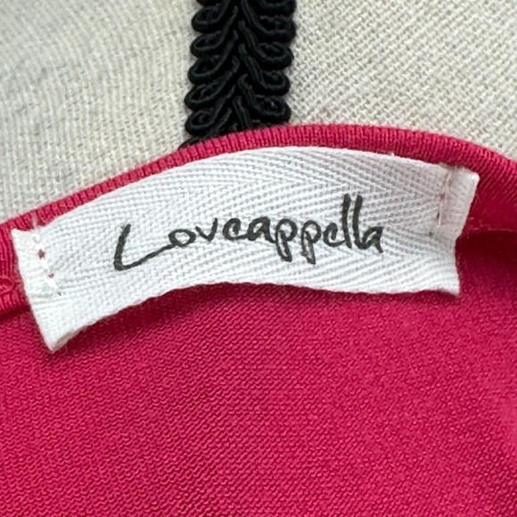 Loveappella Sleeveless V Neck Tank Maxi Dress - Pink - size PM - Picture 6 of 8